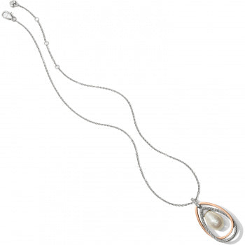 JM118A Neptune's Rings Pearl Pendant Necklace