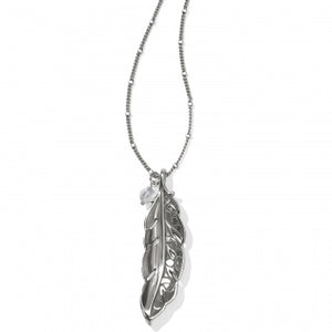 JL8561 Contempo Ice Feather Convertible Reversible Necklace