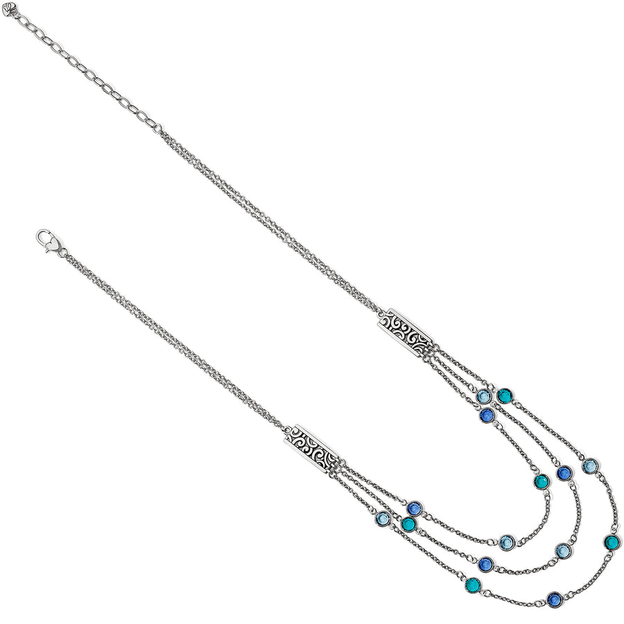 JL9754 Elora Gems Multi Layer Necklace