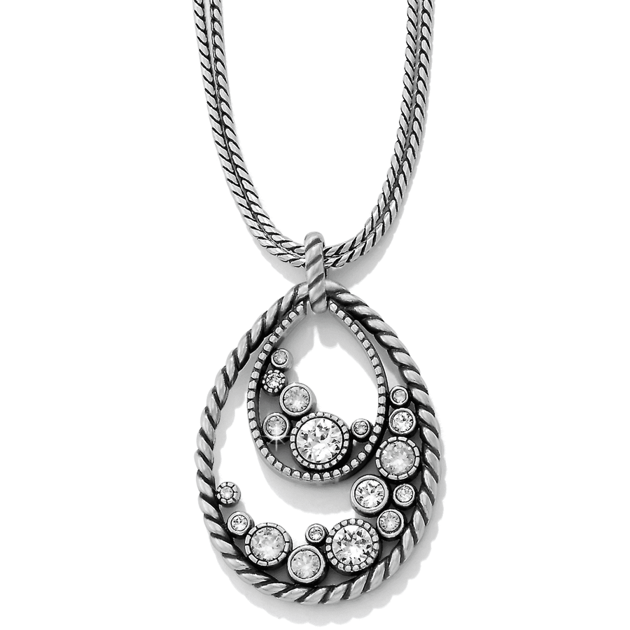 JL4631 Halo Convertible Long Necklace