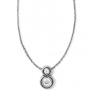 JL6521 Infinity Sparkle Petite Necklace