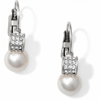 JA1302 Meridian Petite Pearl Leverback Earrings