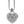 Load image into Gallery viewer, J44722 Silver Floral Heart Locket Necklace
