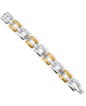 JF3682 Meridian Linx 2 Tone Bracelet