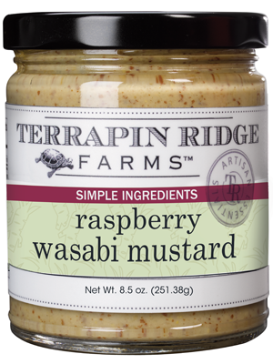 Raspberry Wasabi Mustard