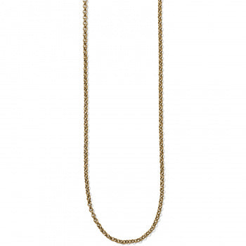 JL8295 Vivi Gold Long Charm Necklace