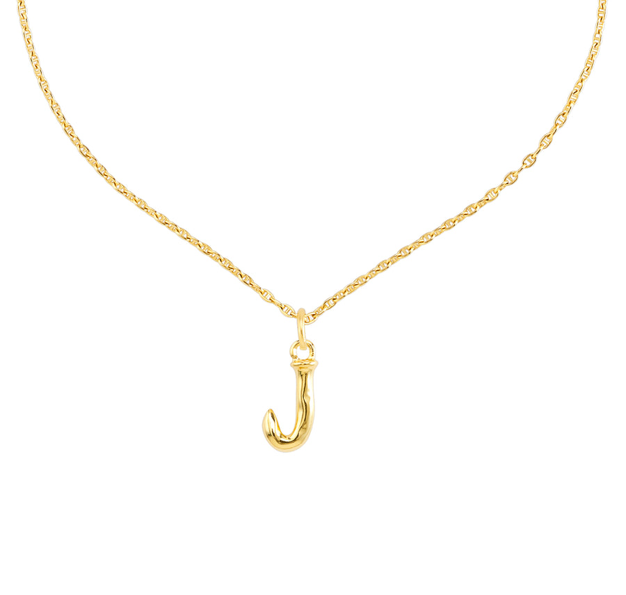 Charm Small J - Gold