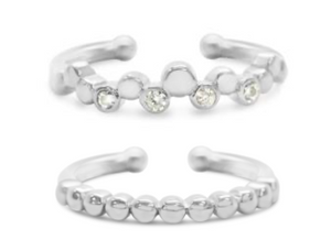 Pretty Little Rings - Simple Stack Boxed - Silver