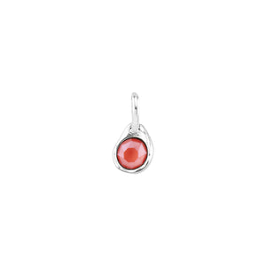 Charm Coral - Silver