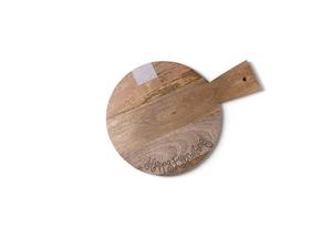 Wooden Big Happy Everything! Serving Board
