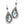 Load image into Gallery viewer, JA3751    Sahara Drop French Wire Earrings
