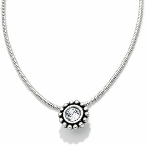 JN3332 Silver Twinkle Petite Necklace