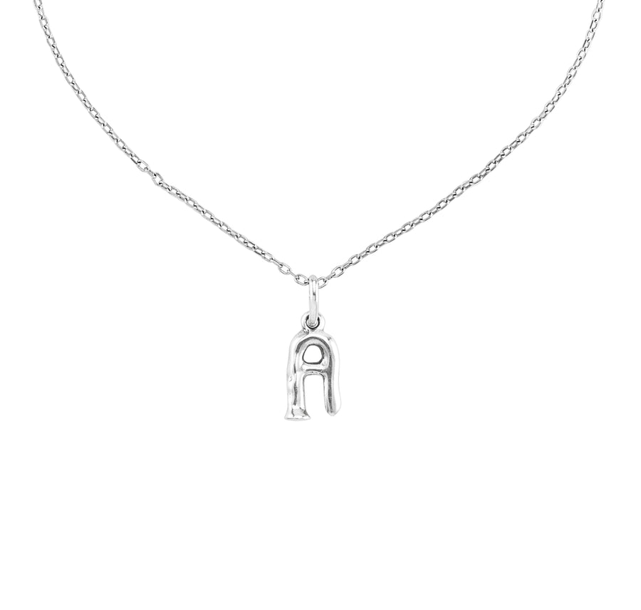 Charm Small A - Silver