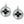 Load image into Gallery viewer, JA4403 Toledo Alto Noir Black Post Drop Earrings
