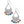 Load image into Gallery viewer, JA4763 Elora Gems Drops French Wire Earrings
