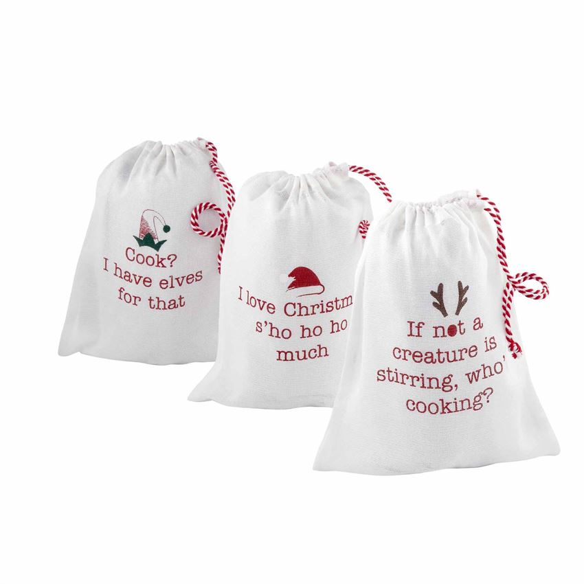 Creature Christmas Apron In Bag