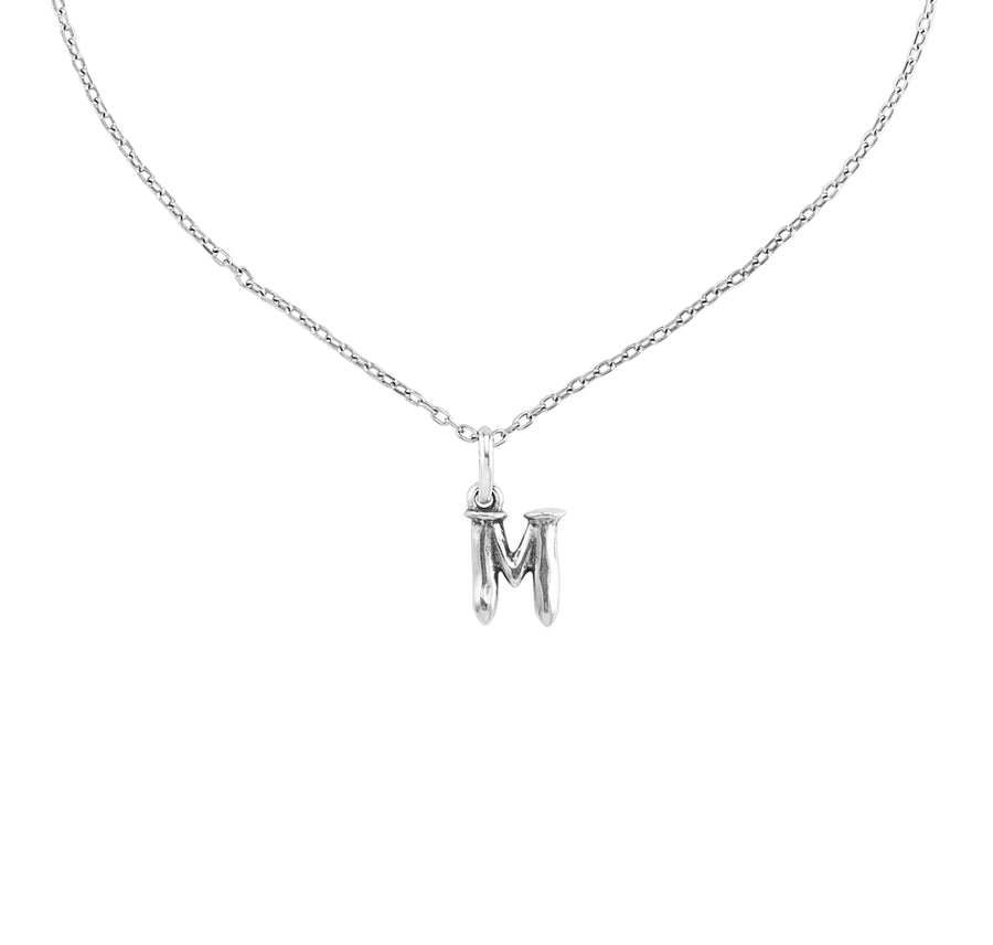 Charm Small M - Silver