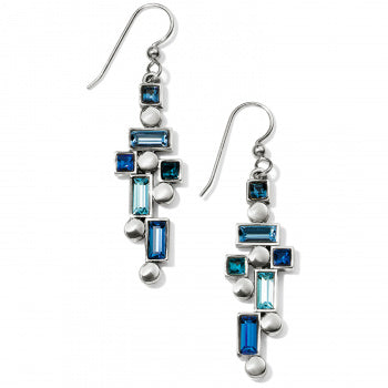 JA5673 Blue Showers French Wire Earrings