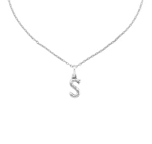 Charm Small S - Silver