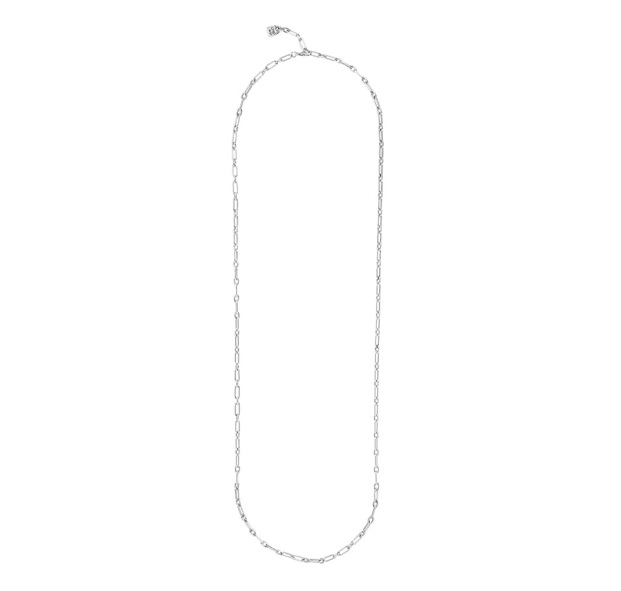 Chain 1- Long Silver Large Oval Links