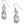 Load image into Gallery viewer, JA5771 Hugs &amp; Kisses French Wire Earrings
