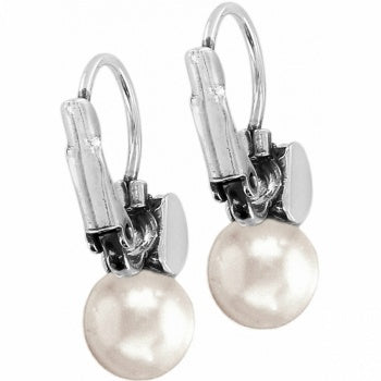 JA1302 Meridian Petite Pearl Leverback Earrings