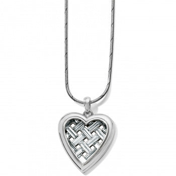 JM2491 Love Cage Heart Short Necklace