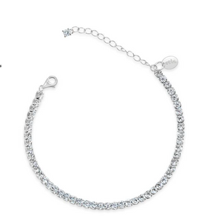 Infinite Bling Tennis Bracelet - Silver