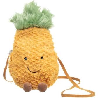 Amuseables Pineapple Zip Bag