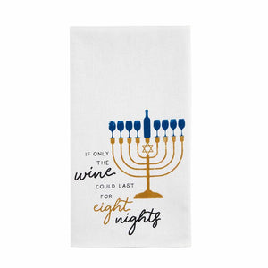 Eight Night Hanukkah Towel