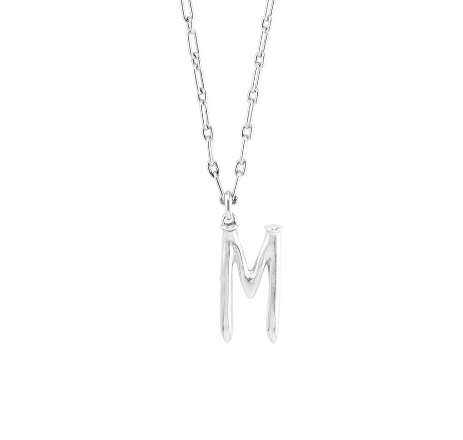 Charm Large M - Silver