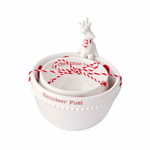Reindeer Nested Dip Bowl Set