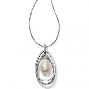 JM118A Neptune's Rings Pearl Pendant Necklace