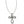 Load image into Gallery viewer, JL8490 Interlok Petite Cross Necklace
